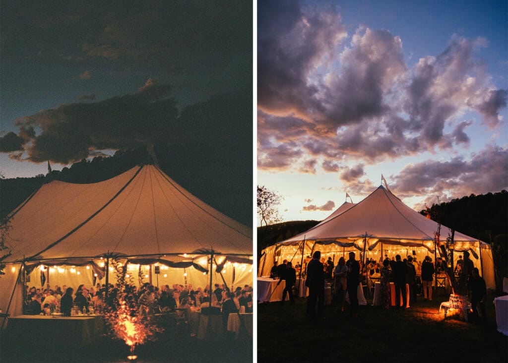 Film wedding photography versus digital wedding photography.